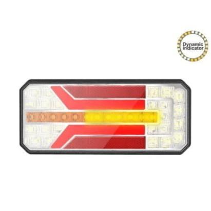 Lampa stop camion LED cu semnalizare dinamica SL-5005 12-24V Automotive TrustedCars
