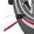 Abtibild jante culoarea rosu. 0,64 cm X 9,6m Automotive TrustedCars