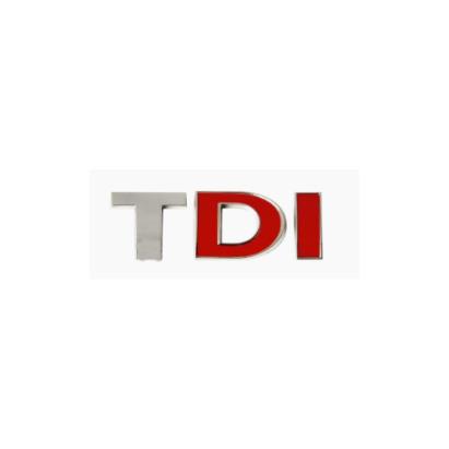 Emblema TDI cu doua litere rosii Cod:T01 Automotive TrustedCars