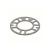 Distantier jante universal din aliaj de aluminiu 5mm Cod: WS600 Automotive TrustedCars