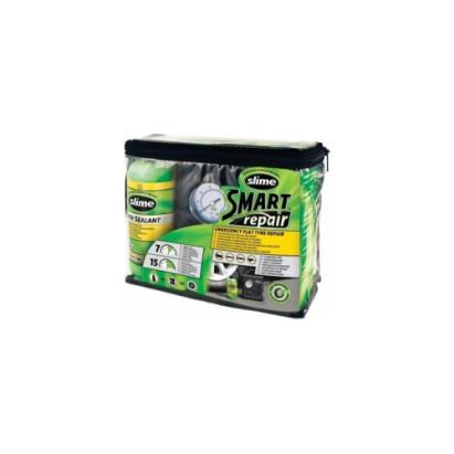 Kit pentru pană cu soluție de reparație anvelope Slime și Compresor 473ml Cod: 1500282 Automotive TrustedCars