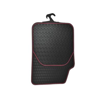 Covoare cauciuc interior universale cu dunga rosie set 4 bucati Cod: R01 Automotive TrustedCars