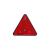 Triunghi rosu reflectorizant cu prindere in 2 puncte Cod: TR014 Automotive TrustedCars