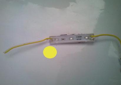 Modul 3 SMD 2835 12V lumina galbena Automotive TrustedCars