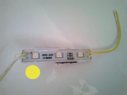 Modul 3 SMD 5050 24V lumina galbena Automotive TrustedCars