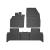 Covoare cauciuc compatibile Renault Scenic II 2003-2009 Cod: 0754 / P20 Automotive TrustedCars