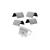 Paravanturi fata-spate, fumurii compatibile Opel Insignia 4/5D 2009-2017 / Sedan  Cod: ART5007 Automotive TrustedCars