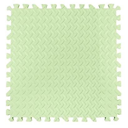 Covoras puzzle xl, 60x60 cm, grosime 2 cm, spuma eva, 2 piese culoare verde MultiMark GlobalProd