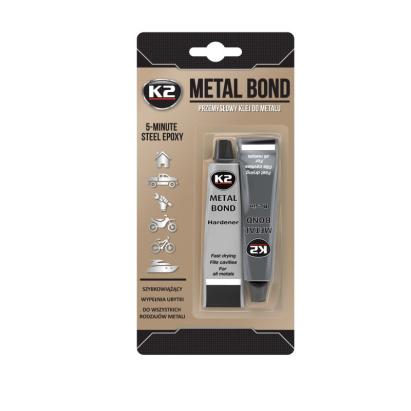 Adeziv epoxidic pentru metal, bicomponent Metal Bond K2, 56g Garage AutoRide