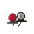 Lampa gabarit laterala LED NEON Alb / Rosu 12-24V Cod: 202017-BK Automotive TrustedCars