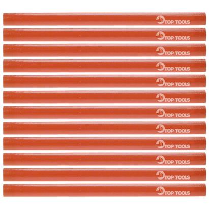 Creioane tamplar HB set 12 bucati TOP TOOLS 14A812 HardWork ToolsRange