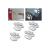 Abtibild "DOUA LABUTE" culoare Argintiu Cod: DZ-67 Automotive TrustedCars