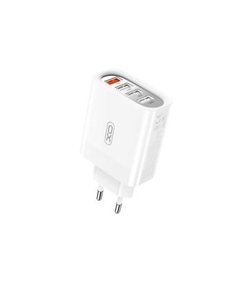 Incarcator retea 4 USB : 1USB Quick charge QC3.0 + 3USB 2.4A  Cod:XO-L100 Automotive TrustedCars