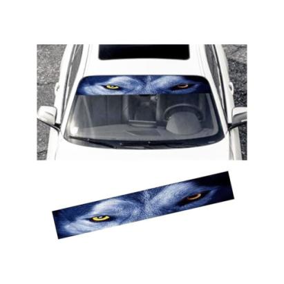 Abtibild parasolar parbriz sau luneta model Ochi de Lup Cod: YH-01 Automotive TrustedCars