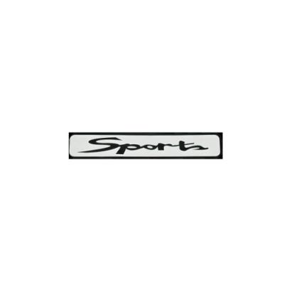Abtibild "SPORTS" culoare Alb Cod:DZ-075 Automotive TrustedCars