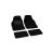 Covorase mocheta auto universale cu dunga diverse culori Cod: 8008 Automotive TrustedCars