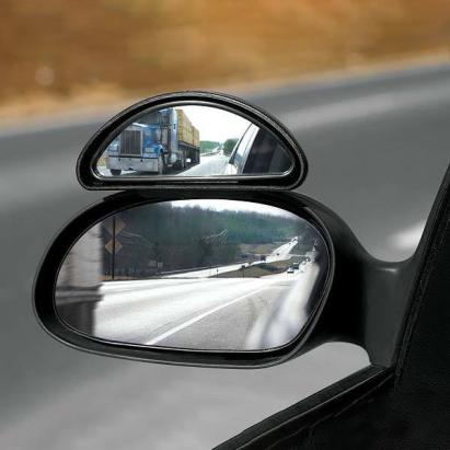 Oglinda suplimentara auto de tip "Unghi Mort", latime 11,5 cm, prindere pe oglinda exterioara FAVLine Selection