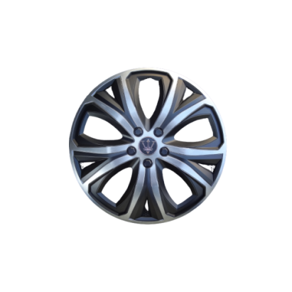 Set 4 capace roti model EVO negru+gri antracit 15" Cod: WS1-1GR-15 Automotive TrustedCars