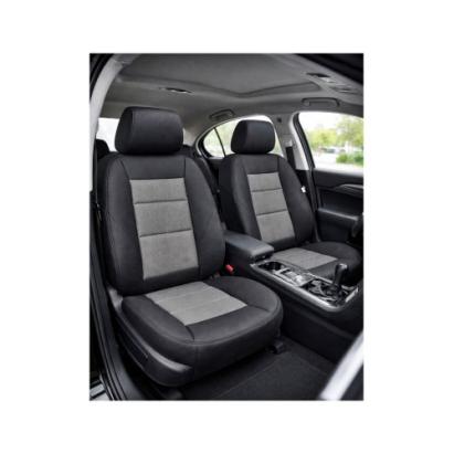 Huse scaune auto universale premium cu bancheta spate fractionata negru gri Cod: F3001-P2 Automotive TrustedCars