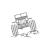 Abtibild "VEHICUL 4x4" diverse culori Cod: J108-13 Automotive TrustedCars