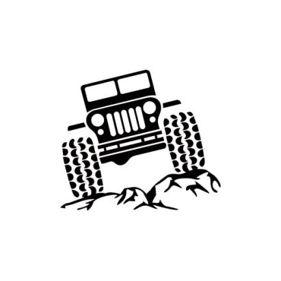 Abtibild Vehicul 4x4 diverse culori auto decorativ pentru exterior si interior Cod: J108-13 Automotive TrustedCars