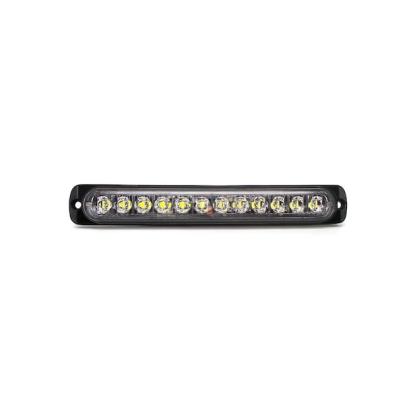 Lampa 12 LED profesionala  stroboscopica lumina portocalie12LED 12V-24V  Cod: HH-12LEDBY Automotive TrustedCars