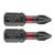 Set biti de impact PH1X25mm 1/4" 2buc. GRAPHITE 56H500 HardWork ToolsRange