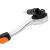 Adaptor de la 1/2" patrat la 1/4" HEX GRAPHITE 56H557 HardWork ToolsRange