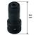 Adaptor de la 1/2" patrat la 1/4" HEX GRAPHITE 56H557 HardWork ToolsRange