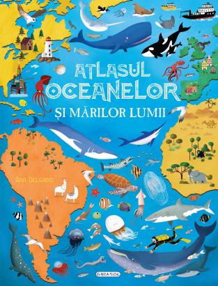 Atlasul oceanelor si marilor lumii PlayLearn Toys