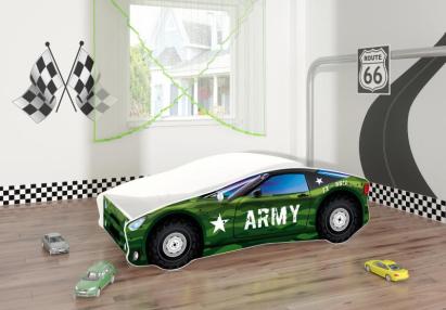 Pat Tineret MyKids Race Car 07 Army-140x70 GreatGoods Plaything
