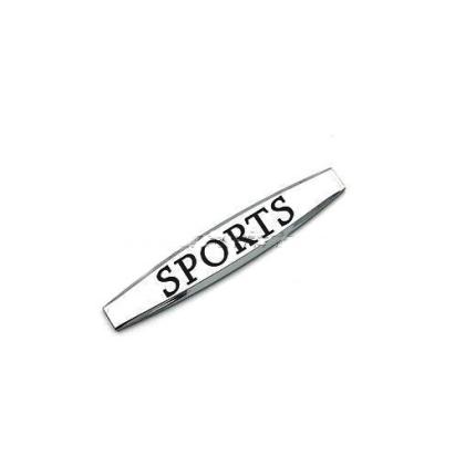 Emblema "SPORTS" culoare Crom Cod: YZB-71 Automotive TrustedCars