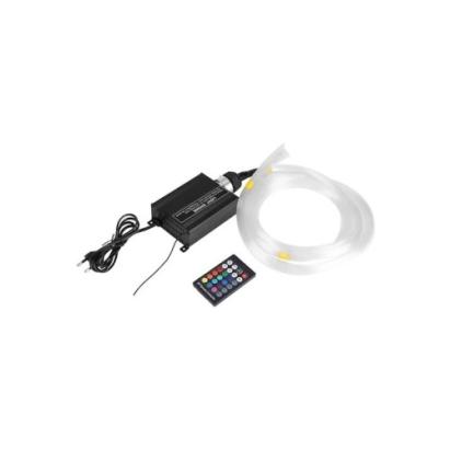 Kit fibra optica plafon instelat LED RGB cu telecomanda si sursa de alimentare 0,75mm 295 fire 3 metri 12V Cod: HH-2953 Automotive TrustedCars