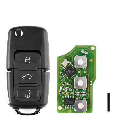 Telecomanda - Cheie Briceag VVDI, Xhorse, 3 butoane, stil VW, XKB501EN AutoProtect KeyCars