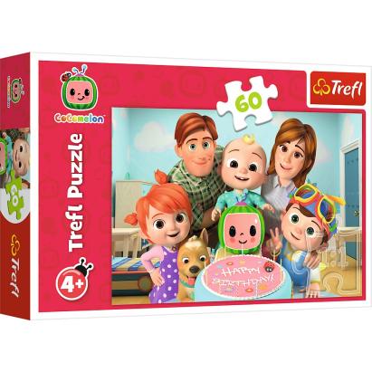 PUZZLE TREFL 60 COCOMELON O ZI MINUNATA SuperHeroes ToysZone