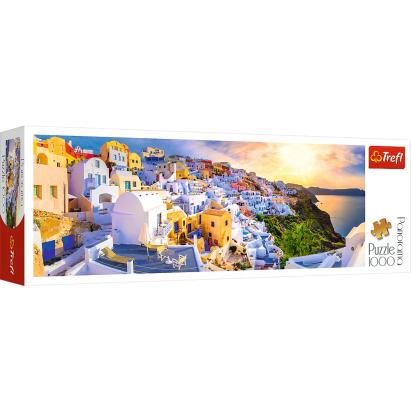 PUZZLE TREFL 1000 PANORAMA APUS IN SANTORINI SuperHeroes ToysZone