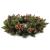 Coronita de Craciun pentru Usa din Crengute de Brad Artificial Verde cu Conuri Naturale si Fructe Holly, Diametru 40cm