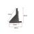Set 4 ornamente protectie aripa din cauciuc 1,6mx2cm culoare Neagra Cod: FS-7017 Automotive TrustedCars
