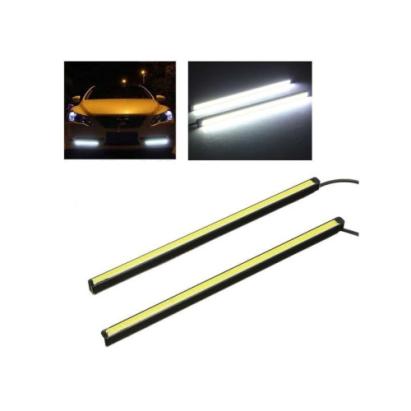 Lumini de zi LED DRL COB lumina alba Cod: S01 Automotive TrustedCars
