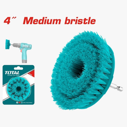 TOTAL - PERIE DURITATE MEDIE 4'' PENTRU PARDOSELI, GRESIE, FAIANTA PowerTool TopQuality