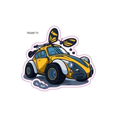 Abtibild " MASINA CU FLUTURE " Cod: TAG 087/T3 Automotive TrustedCars