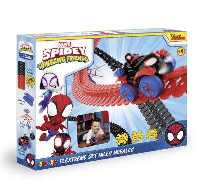 SMOBY SPIDEY CIRCUIT FLEXTREME SET MILES MORALES SuperHeroes ToysZone