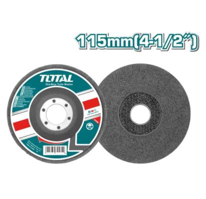 TOTAL - DISC BURETE PENTRU CURATARE RUGINA SI VOPSEA 115MMX22.22MM PowerTool TopQuality