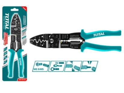 TOTAL - CLESTE PENTRU DEZIZOLARE SI SERTIZARE CABLURI 10''/254MM² PowerTool TopQuality