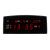 Ceas birou afisaj led rosu, calendar, alarma, format am/pm, caixing MultiMark GlobalProd
