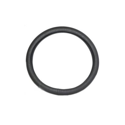 Husa volan imitatie piele marime M diametru 37-38 cm negru Cod: WK-1009 Automotive TrustedCars