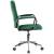 Scaun rotativ, catifea, verde, max 120 kg, 51x61x92/102 cm GartenVIP DiyLine