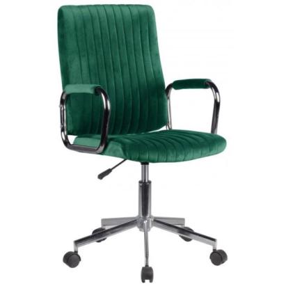 Scaun rotativ, catifea, verde, max 120 kg, 51x61x92/102 cm GartenVIP DiyLine