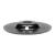 Disc circular slefuit, modelat, raspel, pentru lemn, plastic, 125x22.2 mm, Dedra GartenVIP DiyLine