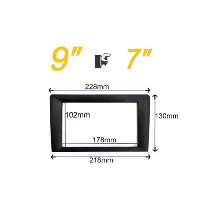 Rama adaptore de la 9 inch la 7 inch pentru navigatii auto Cod:CHS-9LA7 Automotive TrustedCars